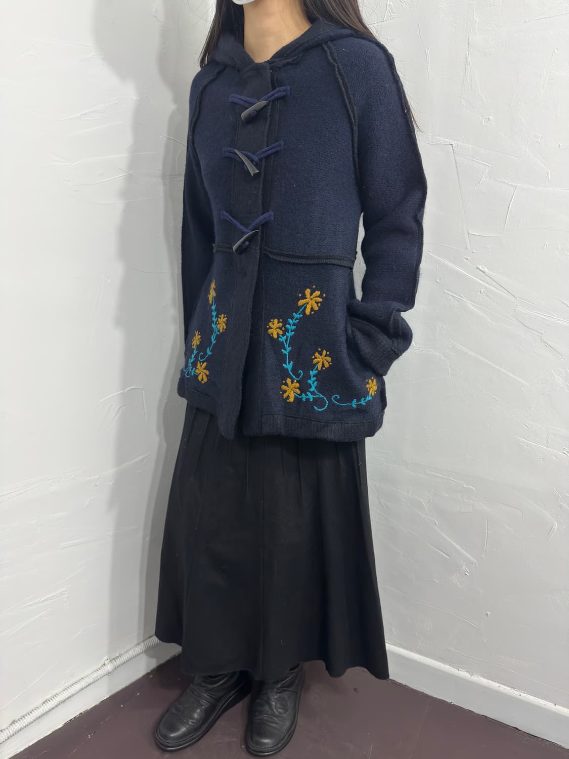 berge co ltd duffle wool jacket 상품이미지5