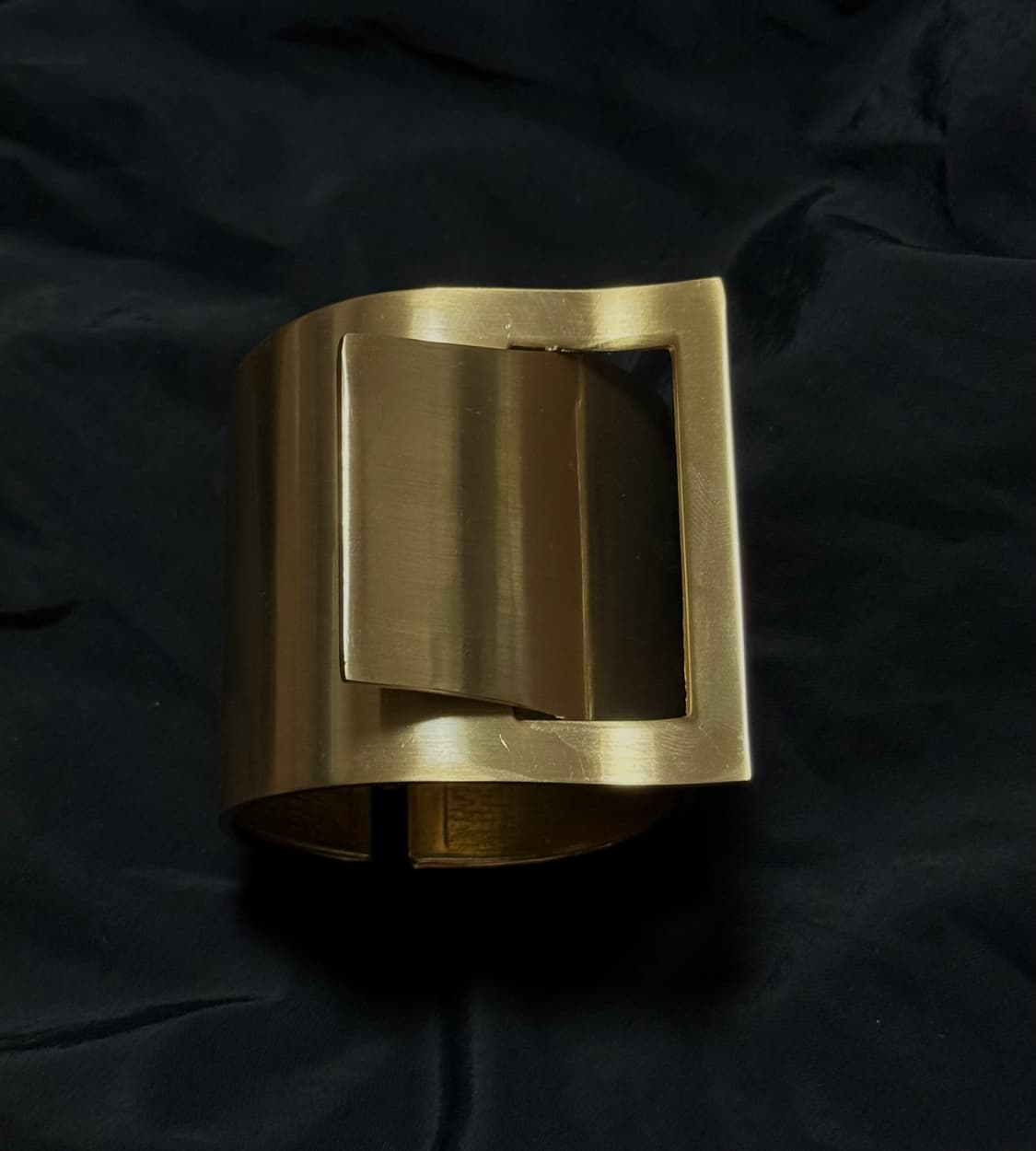 Gold Steel Bangle Bracelet 상품이미지2