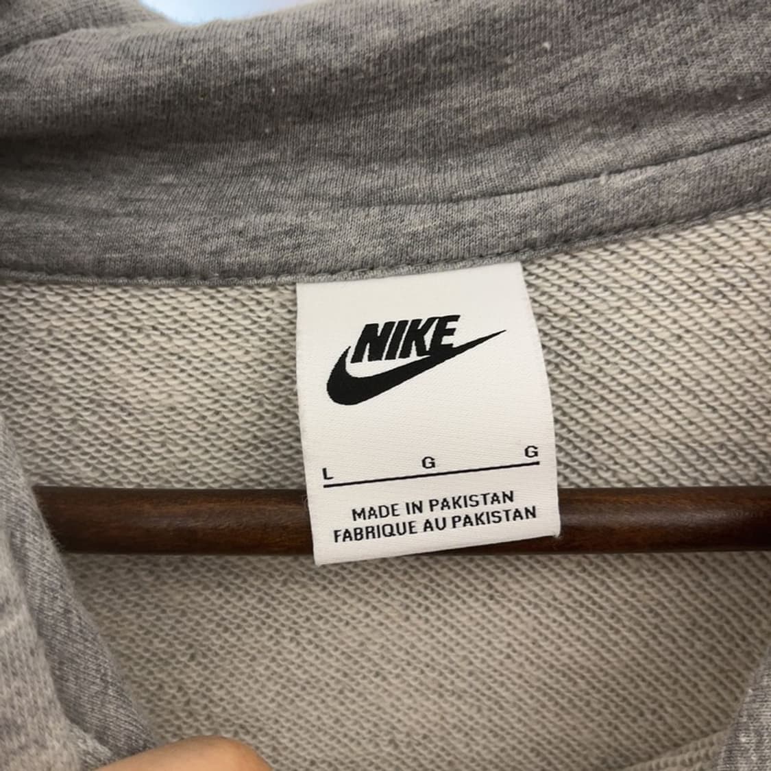 나이키 올드스쿨 클럽 프렌치 테리 풀오버 후드티 L C07654 상품이미지5