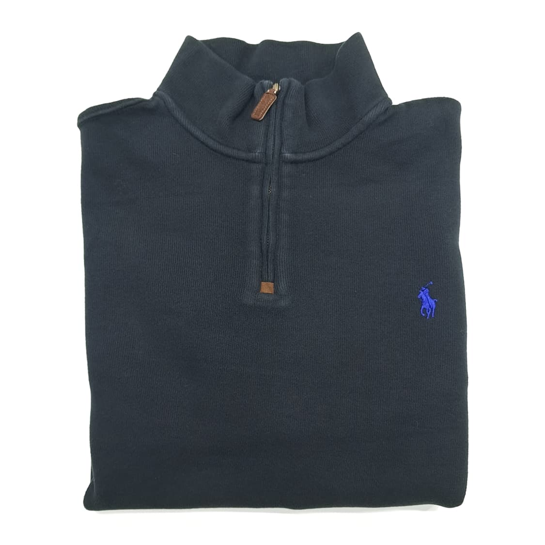 CN840 XL 폴로 랄프로렌 블랙 하프집업 긴팔 니트 스웨터 상품이미지8