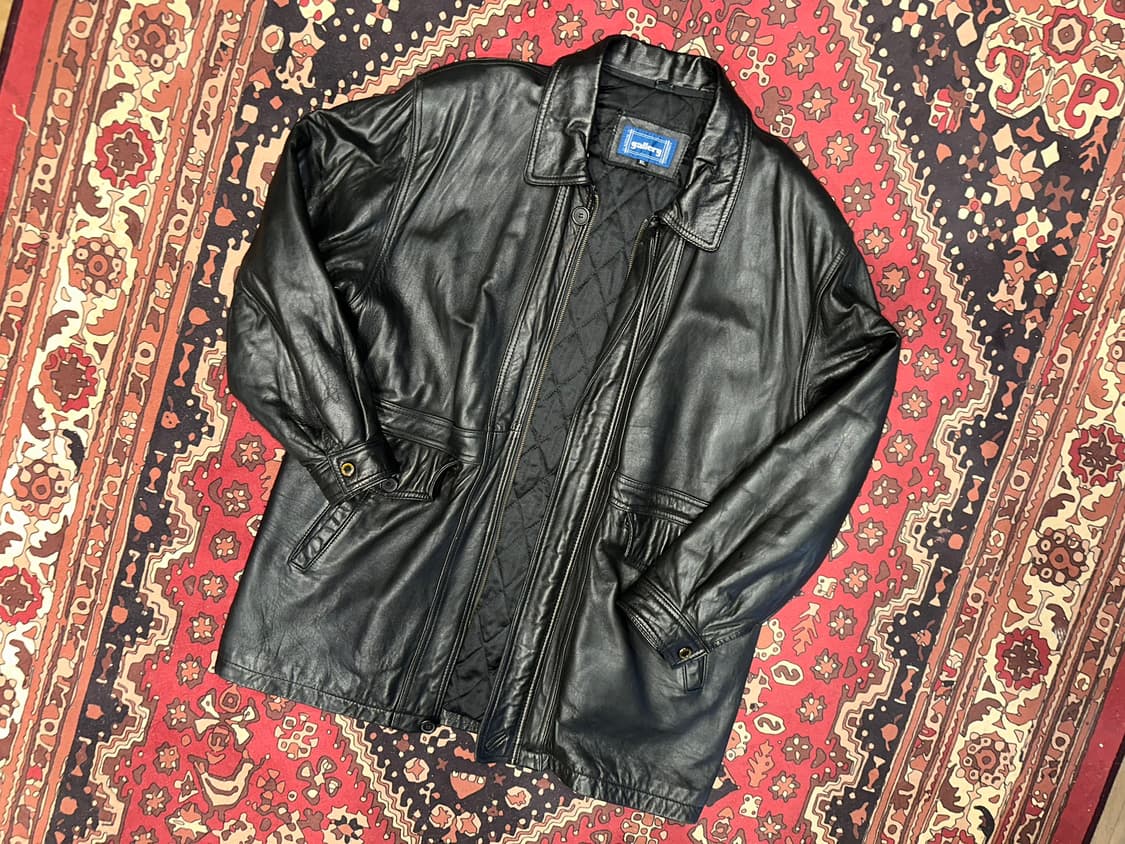 ( XL-2XL ) 가죽코트 가죽롱코트 가죽카코트 가죽하프코트 가죽자켓 상품이미지5