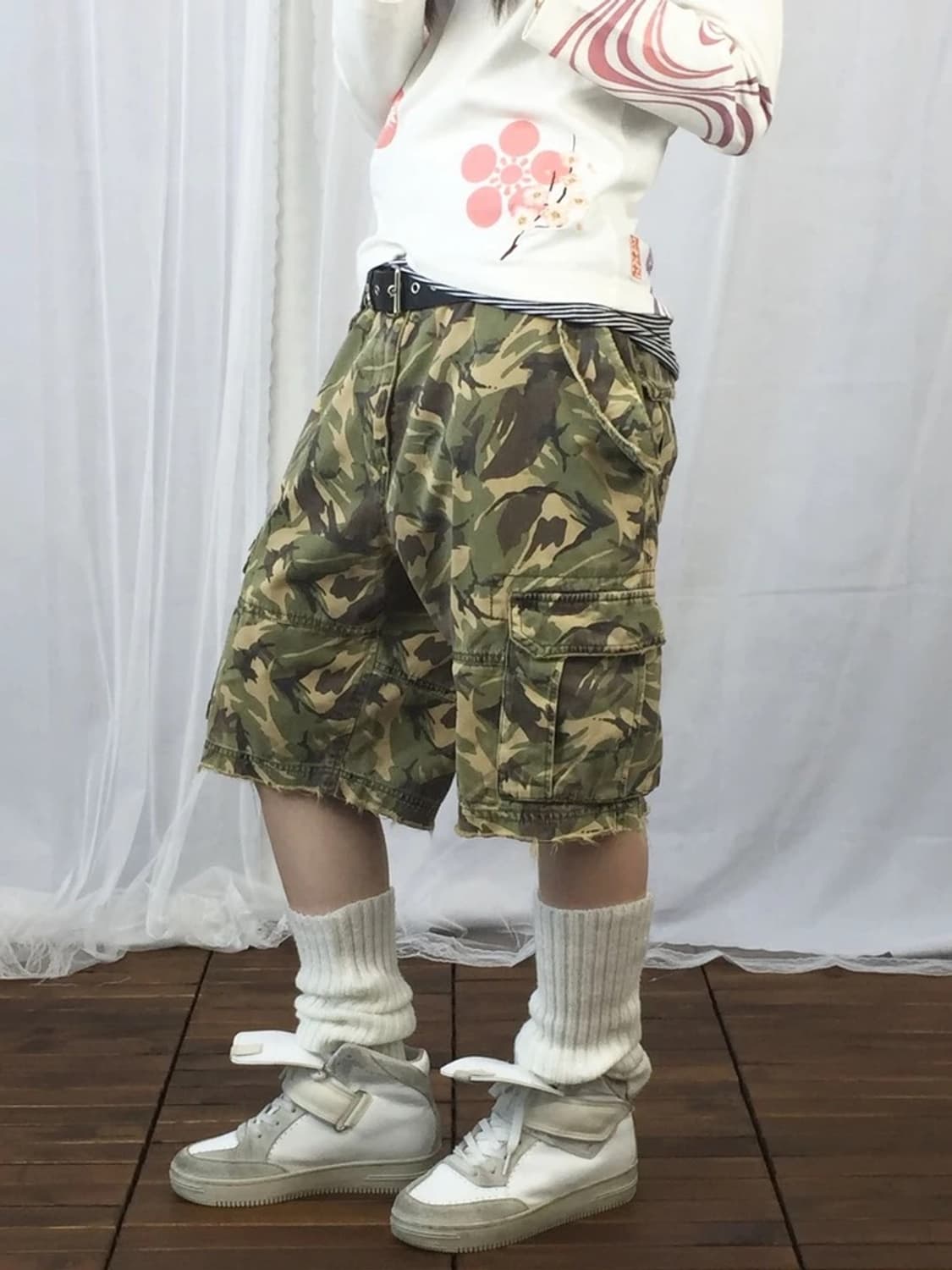 Global Work Camo Cargo Shorts 상품이미지2