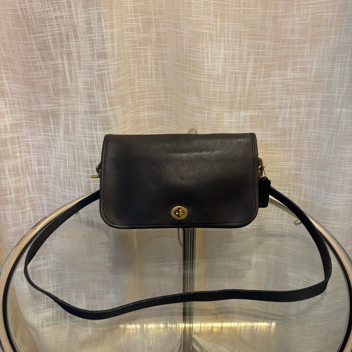 정품 코치 가죽 크로스백     상품이미지1