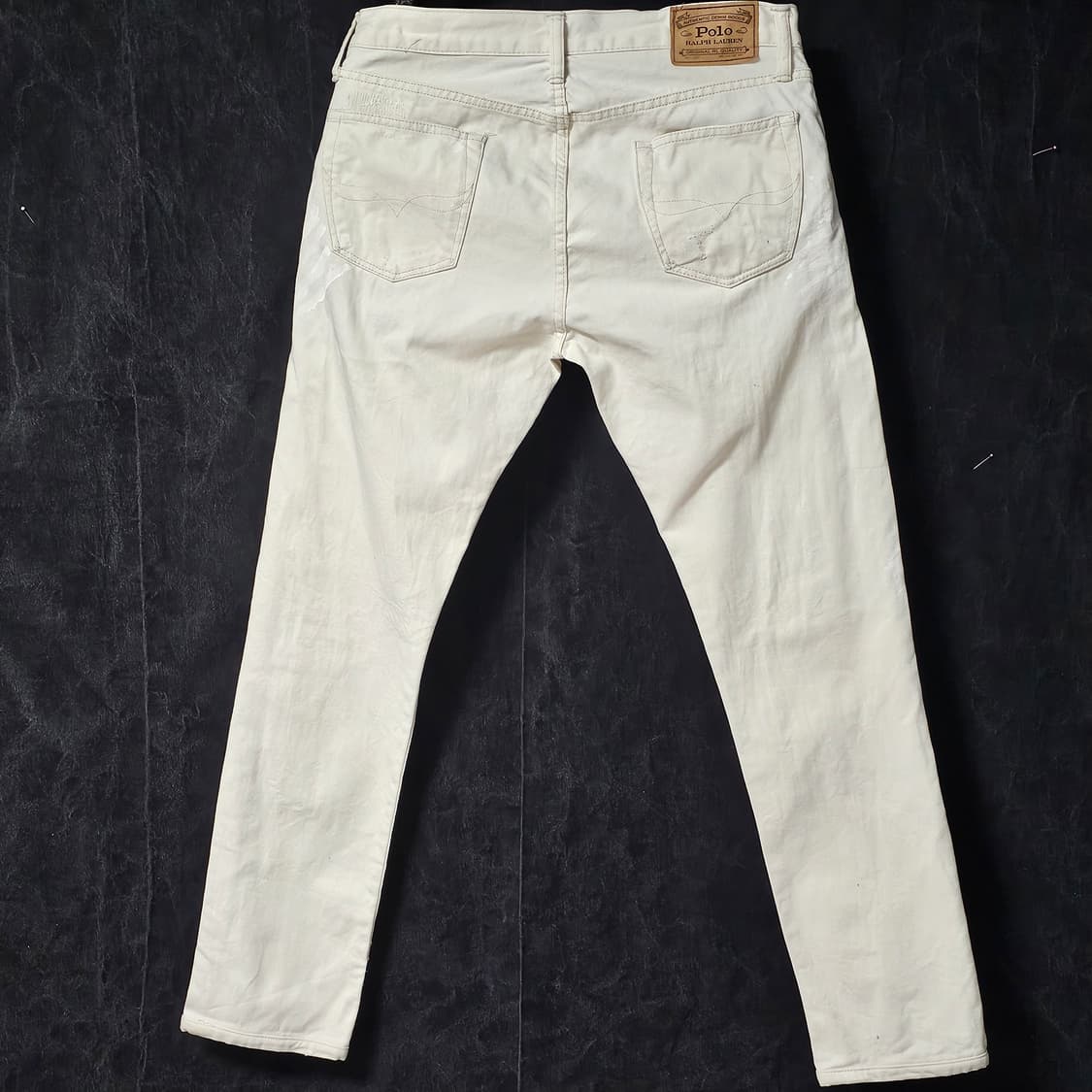 30인치[폴로 랄프로렌]남성 설리번 슬림핏 화이트 진 청바지 상품이미지2