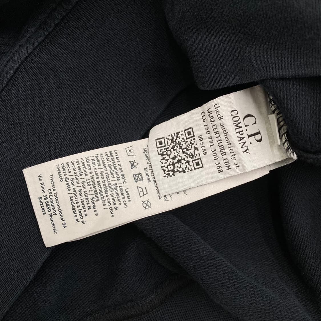  CP컴퍼니 사이드와펜 블랙 맨투맨 상품이미지5