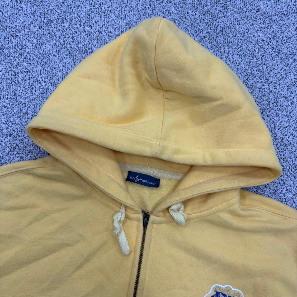 실측 폴로 랄프로렌 기모 후드 집업 0316J 상품이미지2