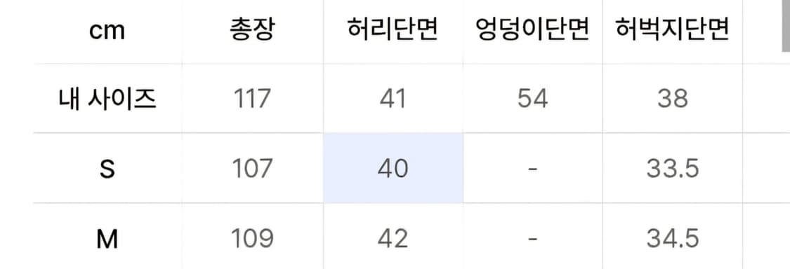 인사일런스 콘트라스트 팬츠 M 상품이미지5