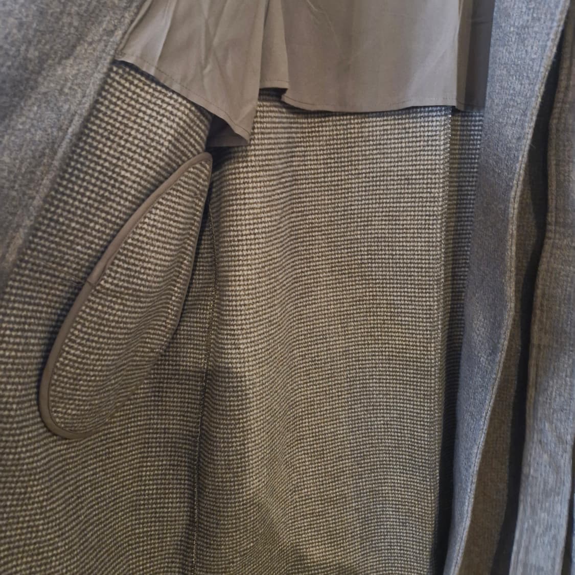 JPN 벨티드 롱 코트 F 상품이미지2