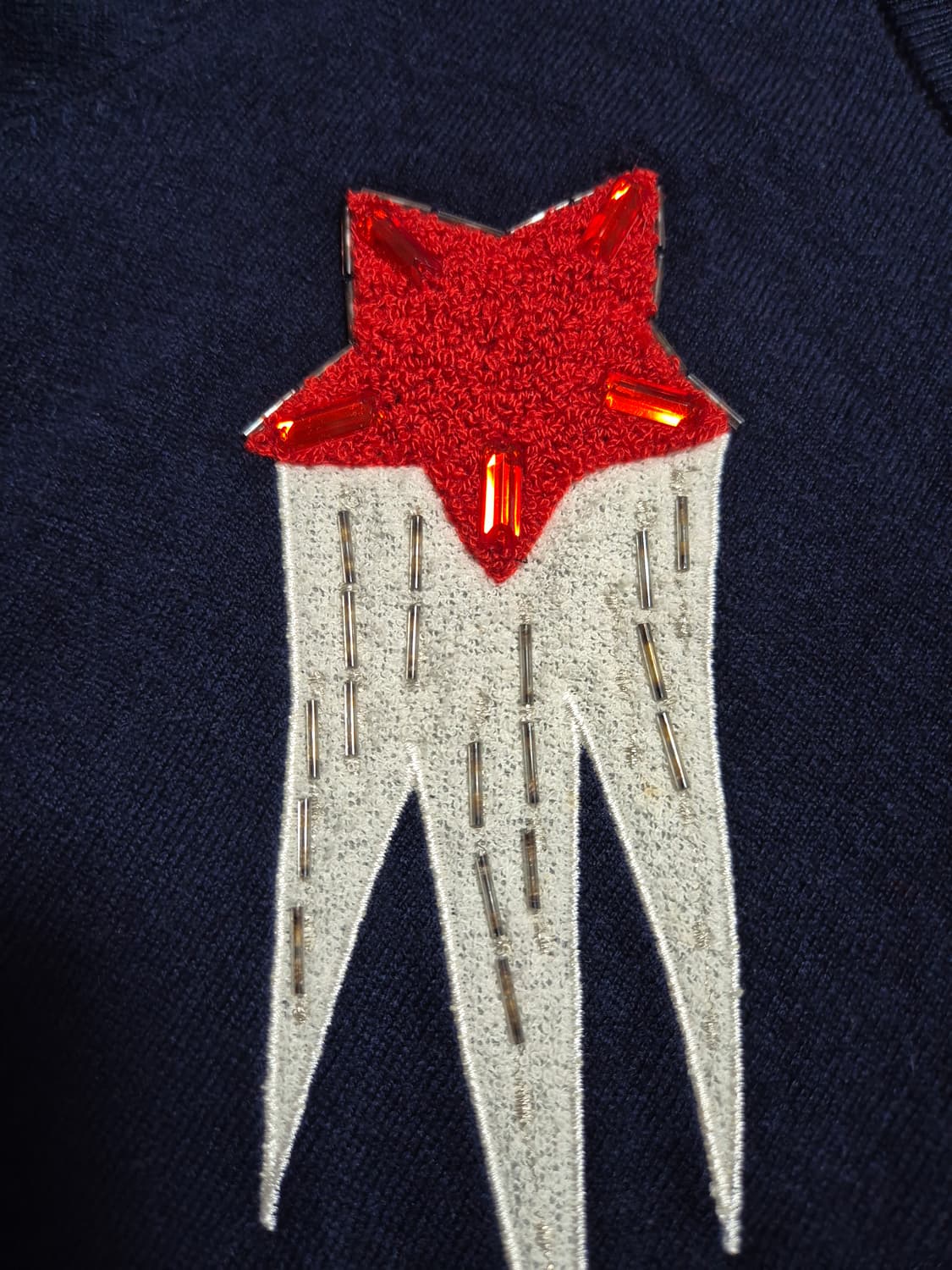 쥬시쥬디네이비니트 여성니트 상품이미지4