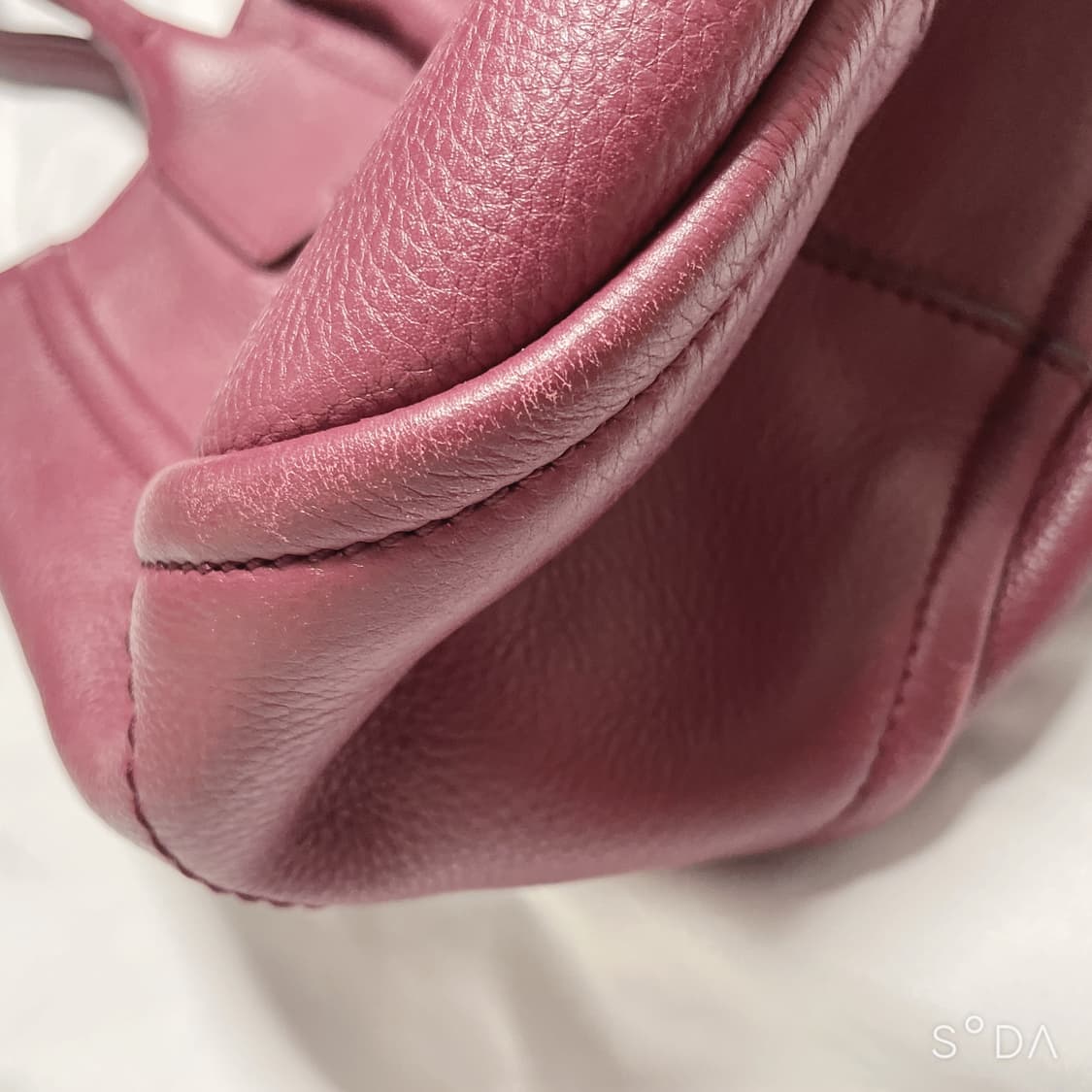 페라가모 간치니 레더 토트백 퍼플(자주) 상품이미지9