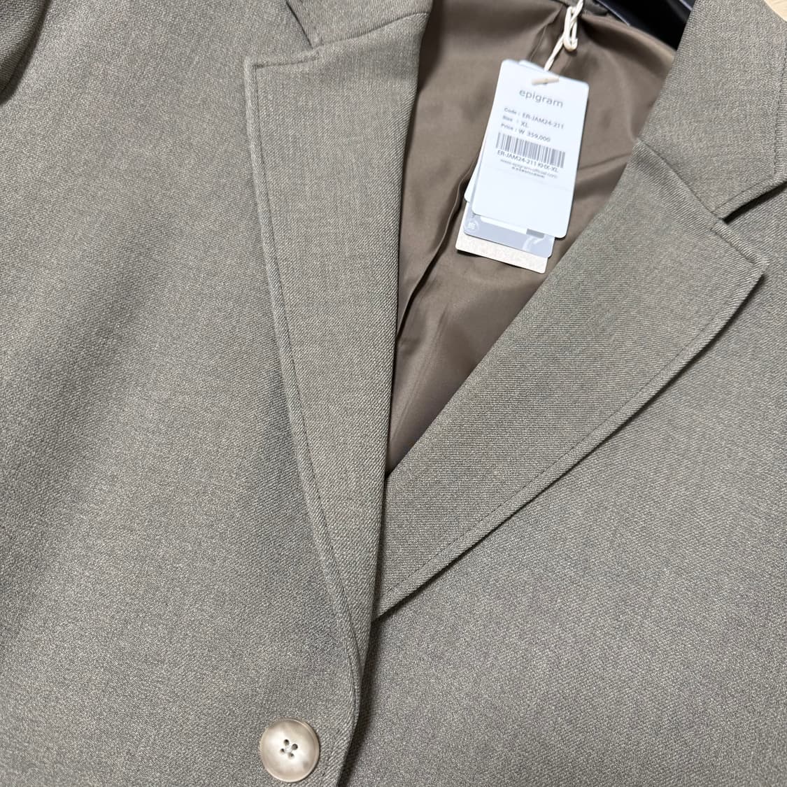 [새상품] EPIGRAM 스프링 오버핏 블레이져 XL 상품이미지5