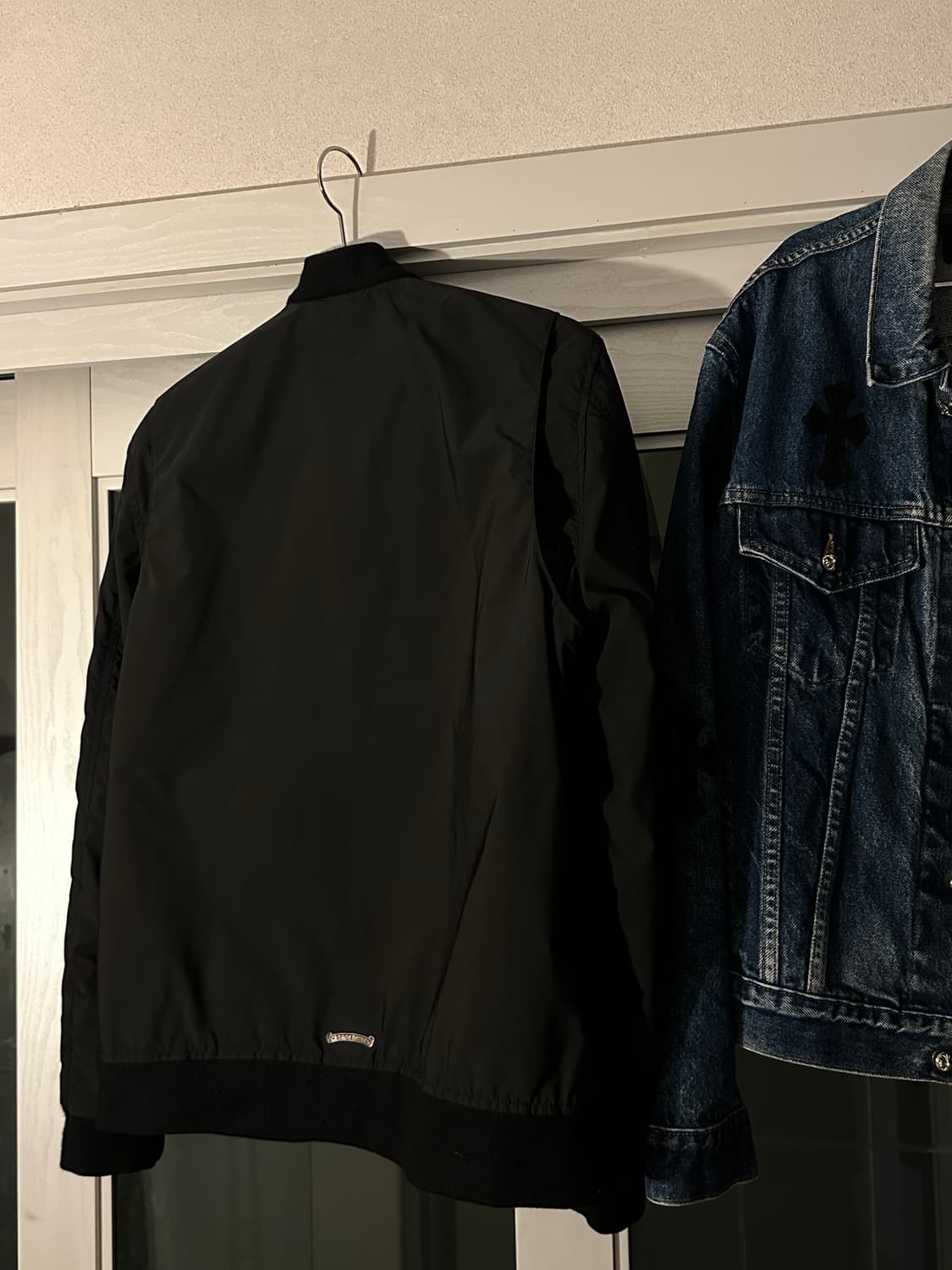 크롬하츠 캐시미어 봄버 트러커 자켓 상품이미지6