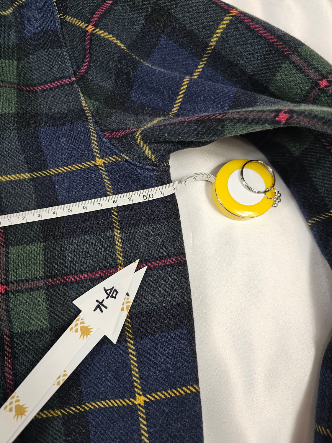 폴로타탄체크빅포니후드집업 상품이미지4