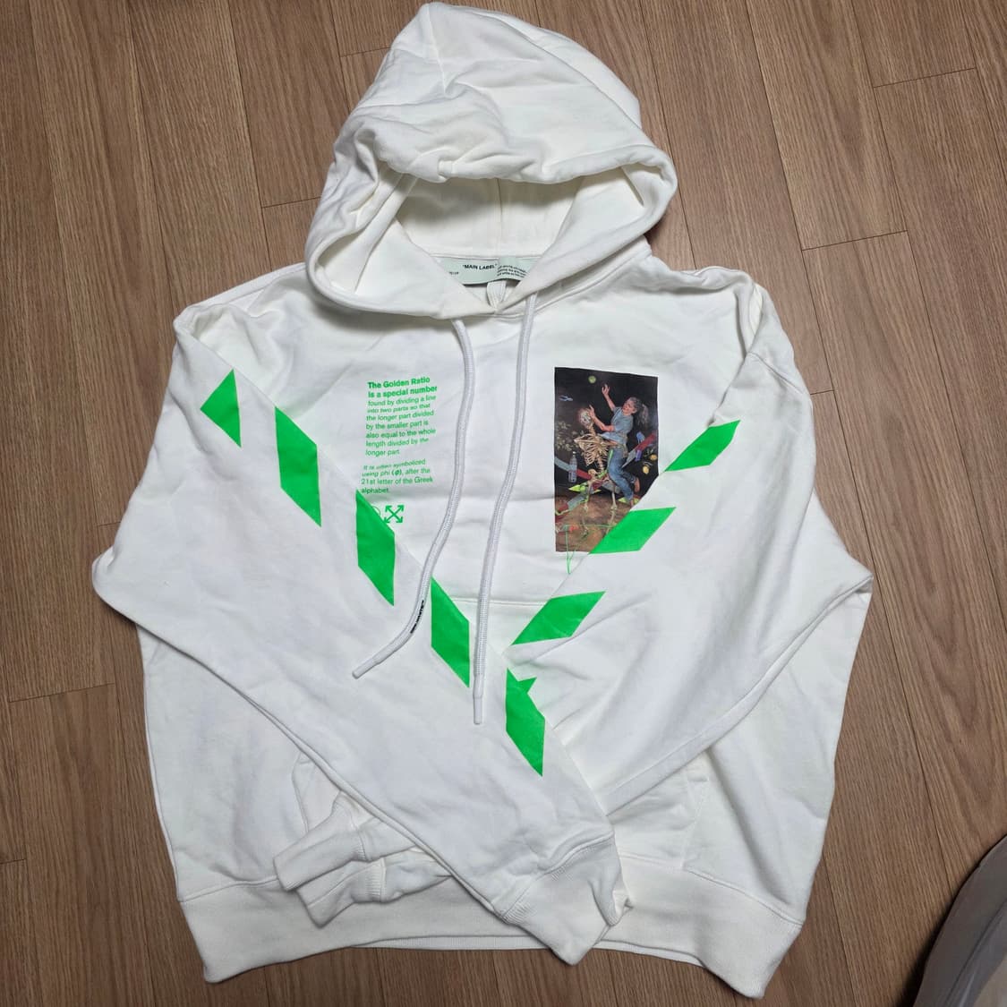 M) 오프화이트 파스칼 후드티 / ombb037r20e30014 상품이미지1