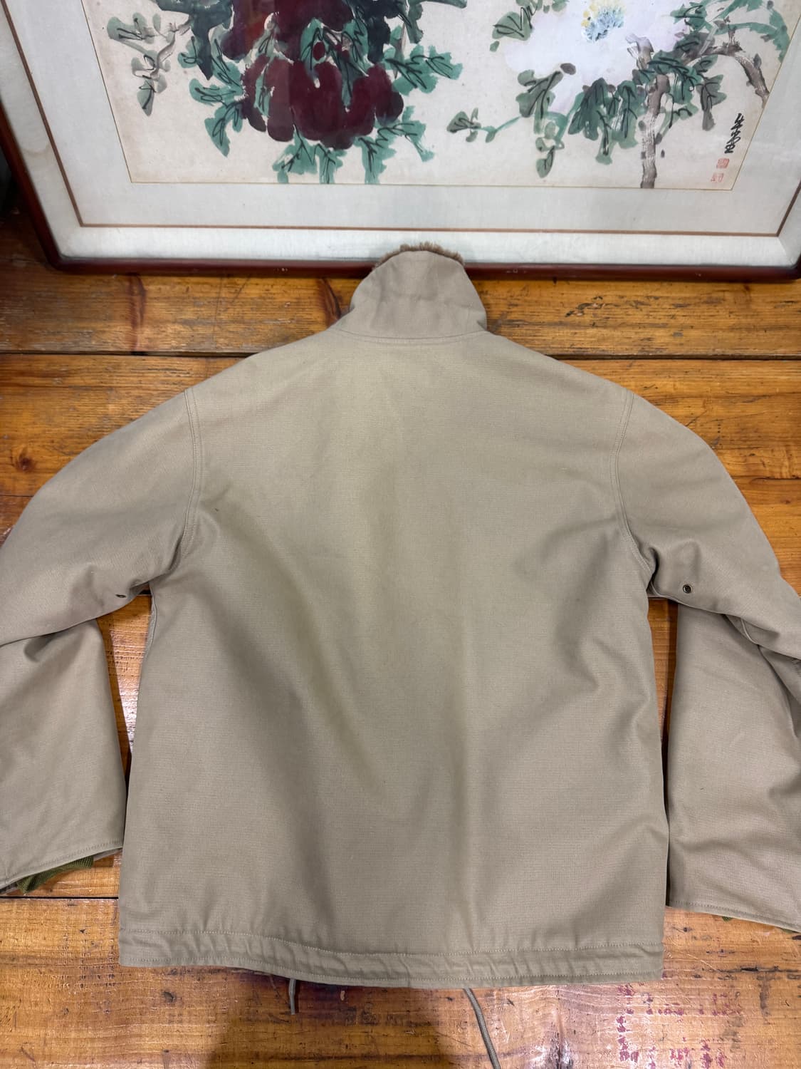  NAVY department N-1 덱 자켓 에이징 안된 S급 상품이미지6