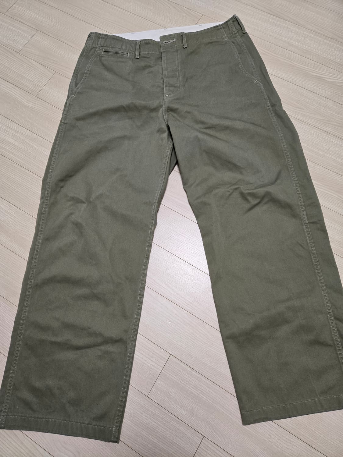 (일괄)풀카운트 1201 us army 치노 올리브/카키(베이지) 상품이미지1