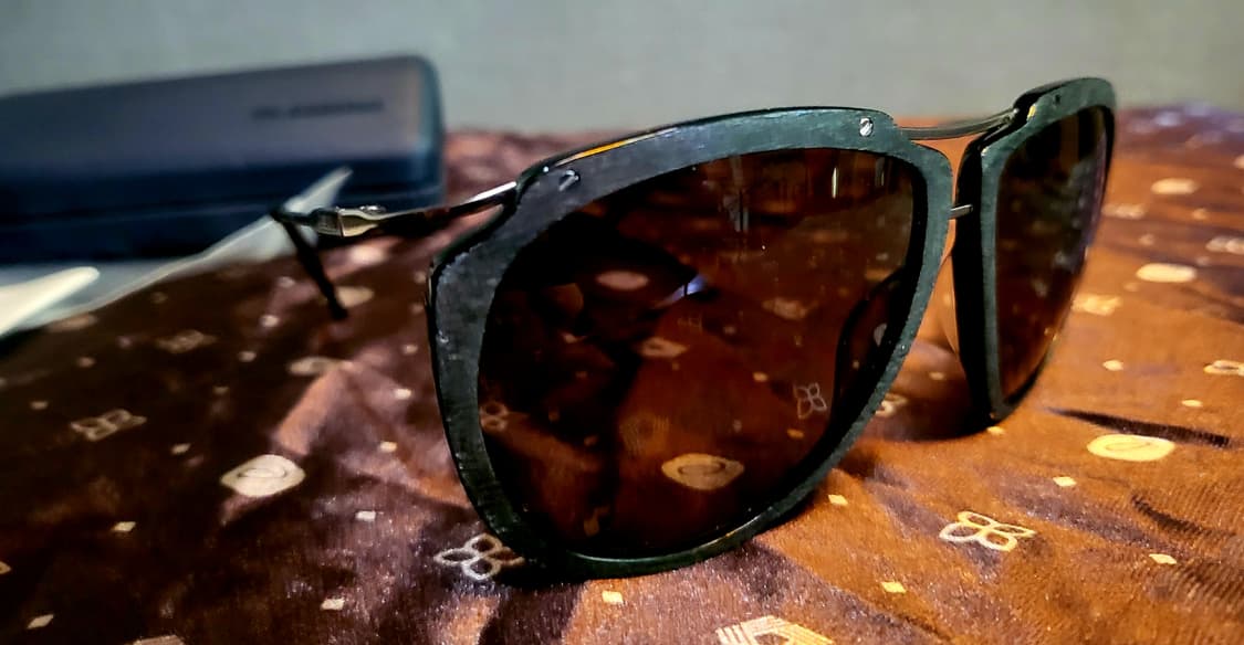 [미사용 새상품] Jil Sander-질샌더 블랙우드 선글라스 상품이미지9