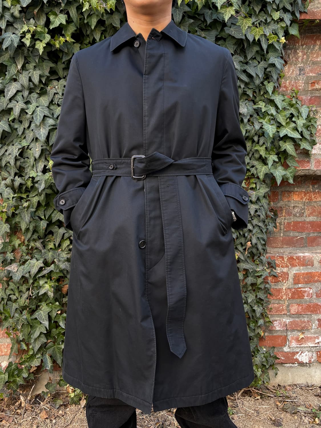 vintage 닥스 실크 혼방 트렌치코트 상품이미지1