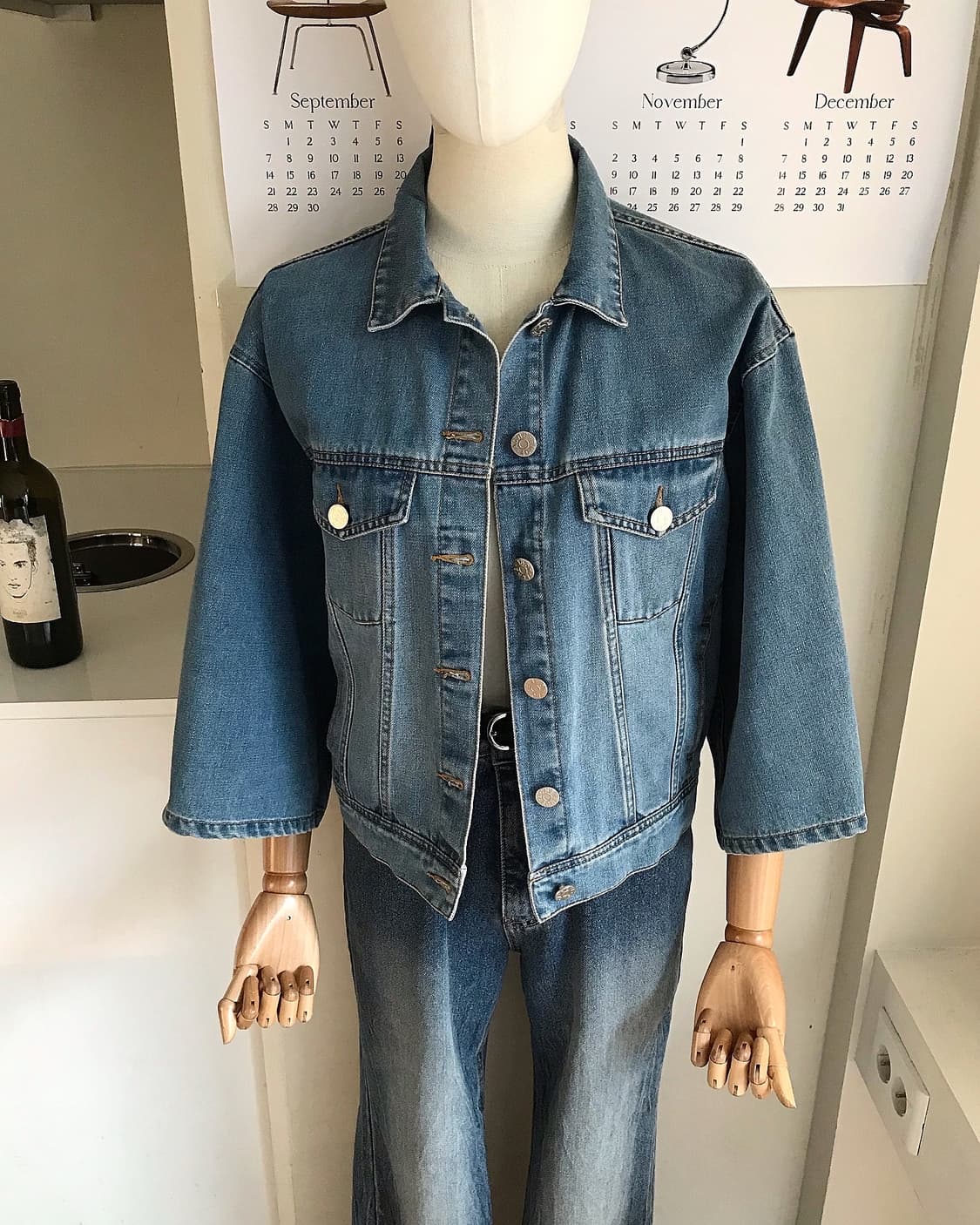 아크네스튜디오 벌룬 슬리브 데님 자켓 상품이미지7