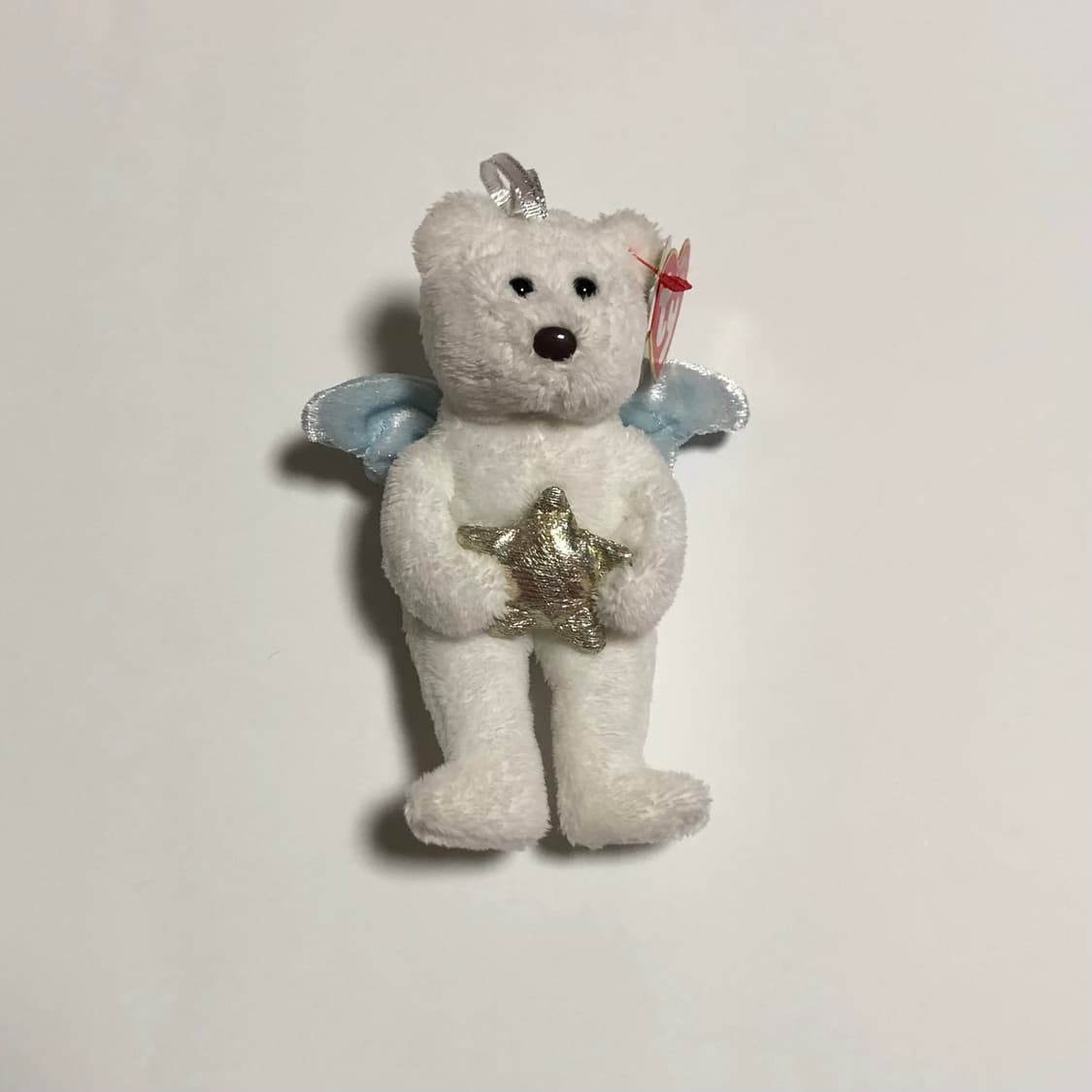 빈티지 ty beanie 천사 별 날개 곰인형 베어 오너먼트 키링 상품이미지1