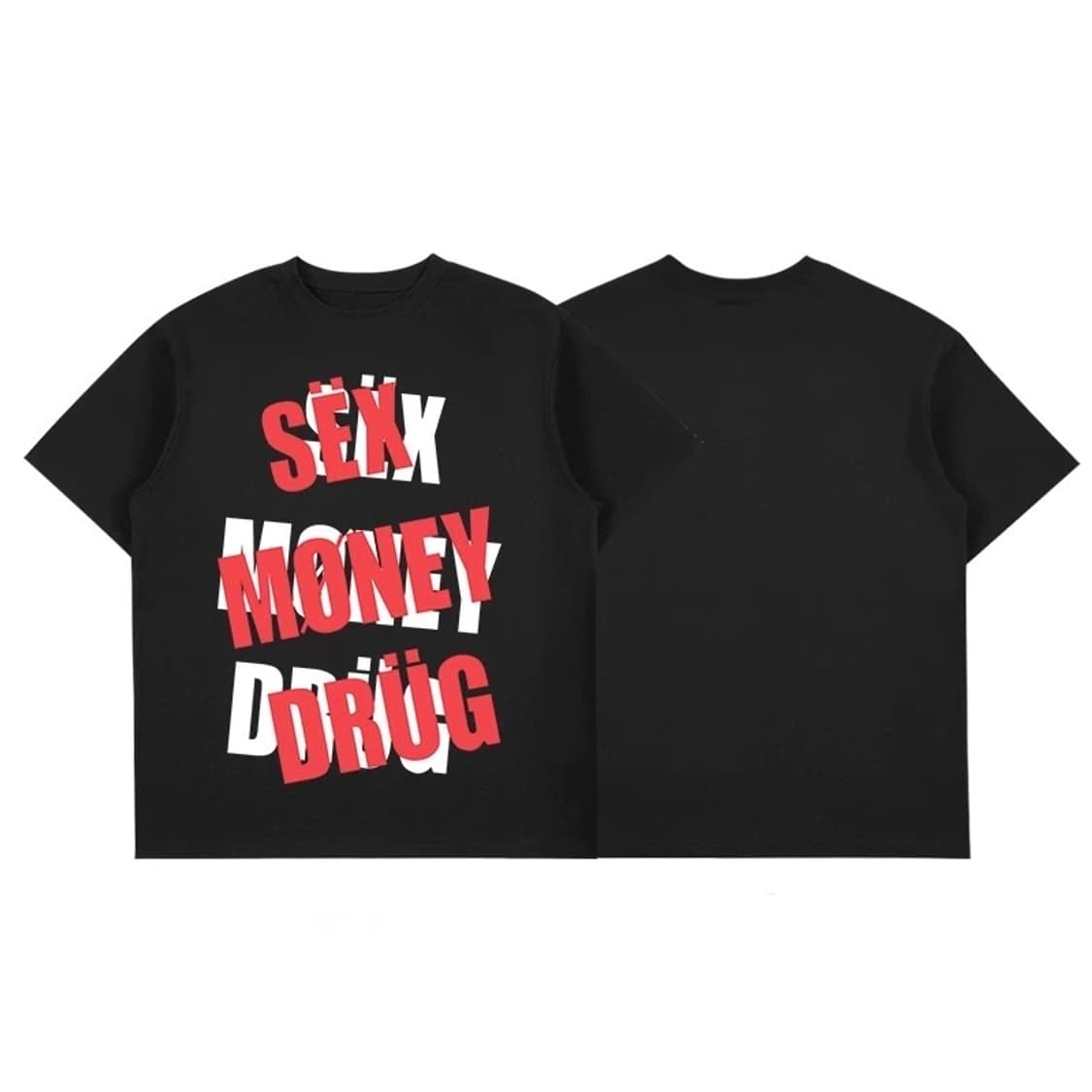 섹시 머니 드럭 오버핏 반팔티 / 맨투맨 상품이미지7