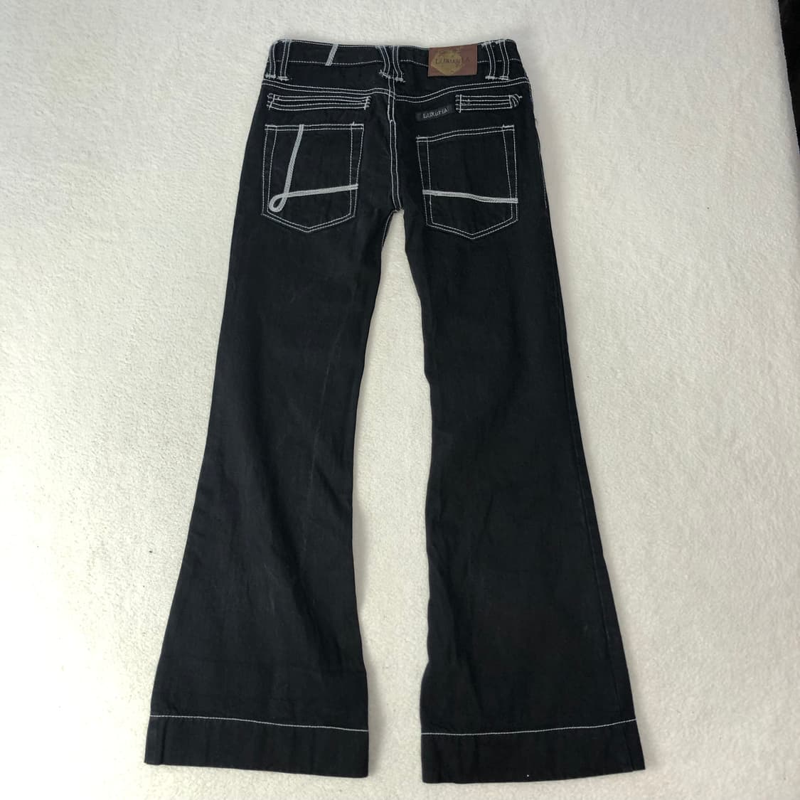 재패니즈빈티지 부츠컷 스티치 데님팬츠 상품이미지2