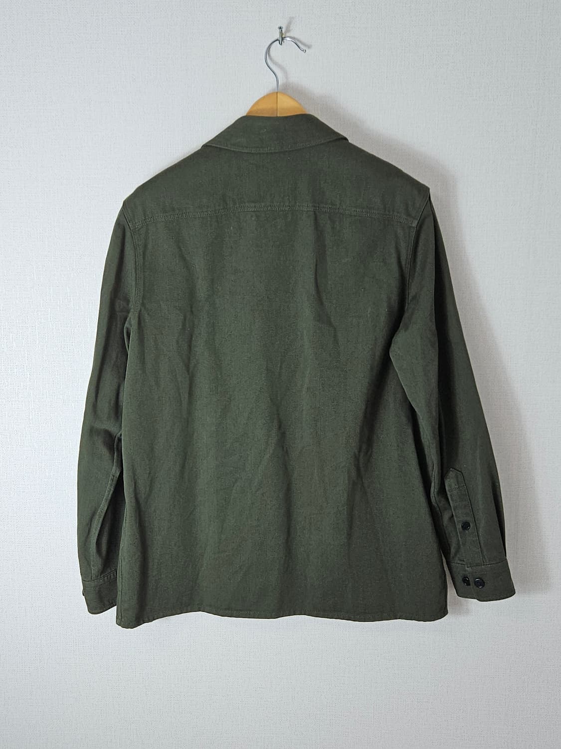ARKET 아르켓 오가닉 코튼 밀리터리 워크셔츠 자켓 50 (거의새상품) 상품이미지6