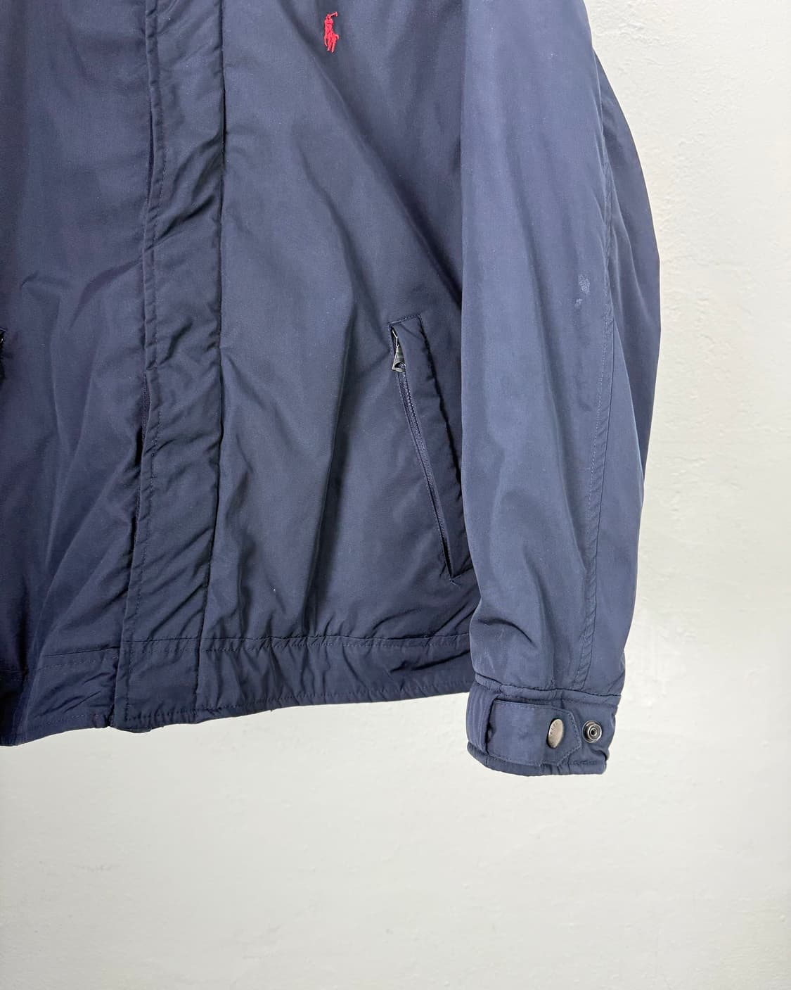 폴로 랄프로렌 네이비 폴리쉘 히든 후디 페리 자켓 상품이미지5