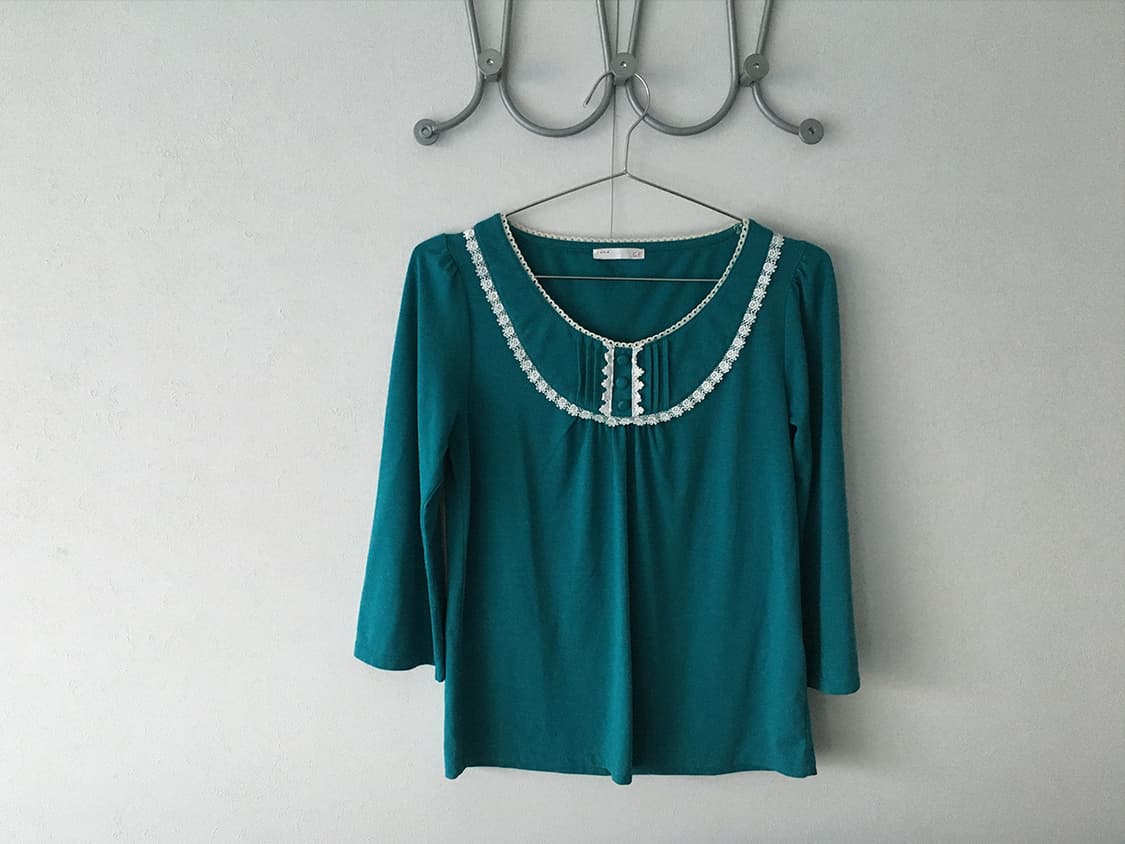 lace collar tee 상품이미지6