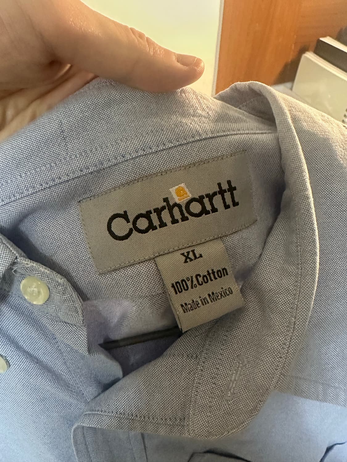 칼하트 로고 포켓 반팔셔츠 XL 상품이미지2