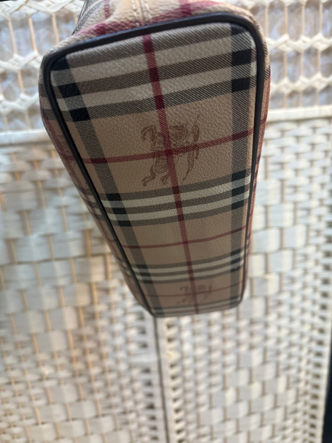 정품 버버리 노바체크 토트백 팝니다 상품이미지6
