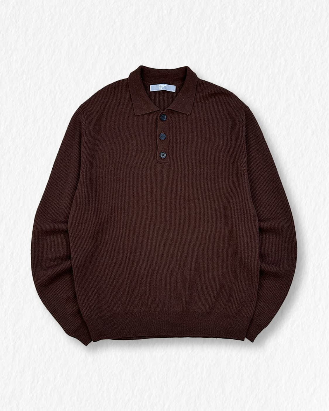 에잇세컨즈 카라 니트 브라운 상품이미지1