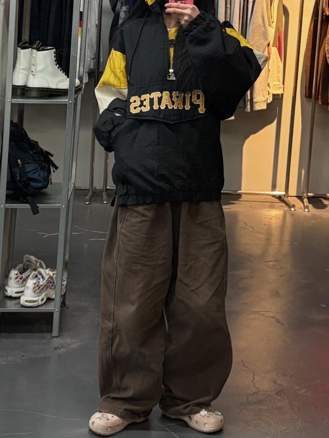 스타터 올드스쿨 피츠버그 파이리츠 아노락 바람막이 A3258 상품이미지1