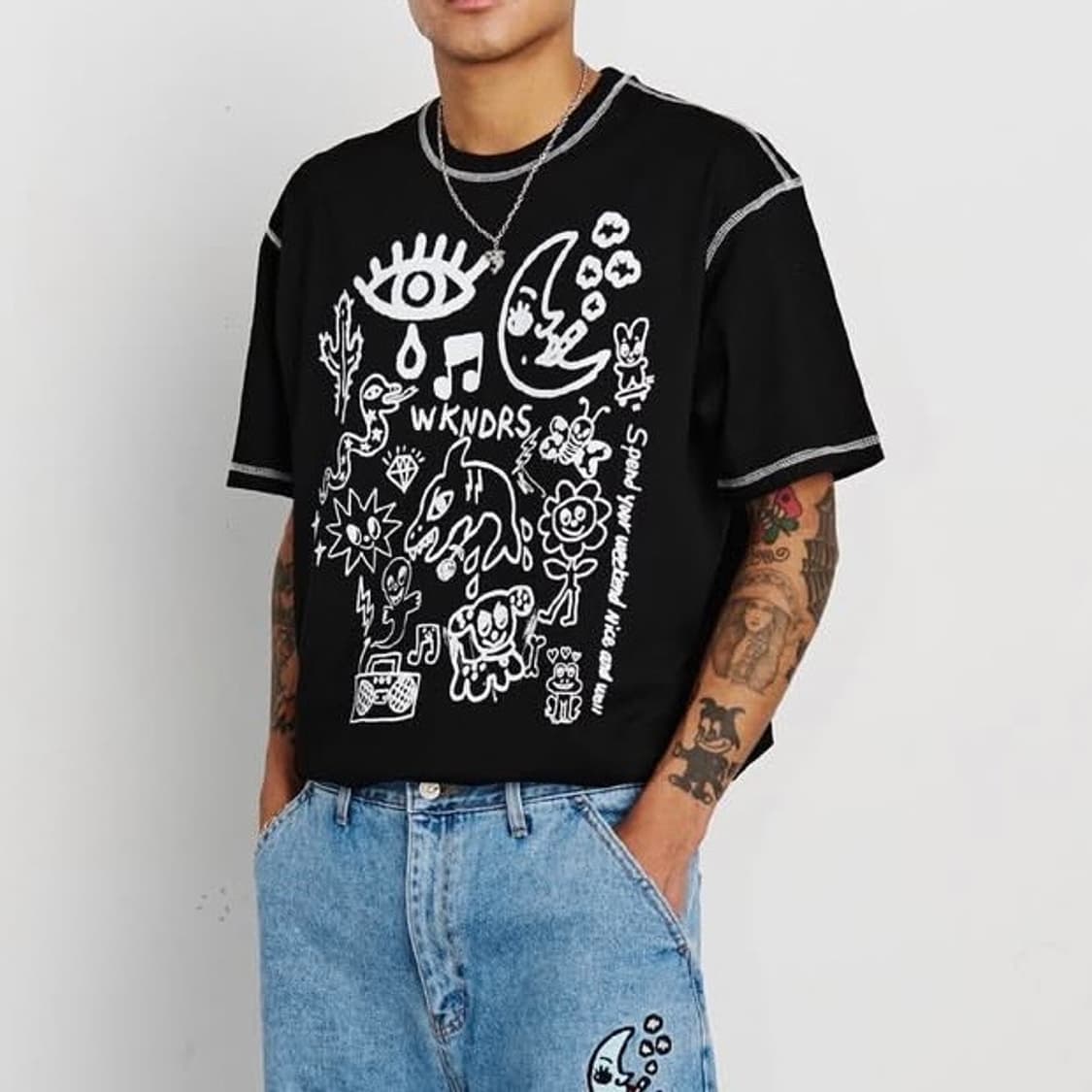 WKNDRS ISCREAM 위캔더스 아이스크림 컬렉션 반팔티  상품이미지1