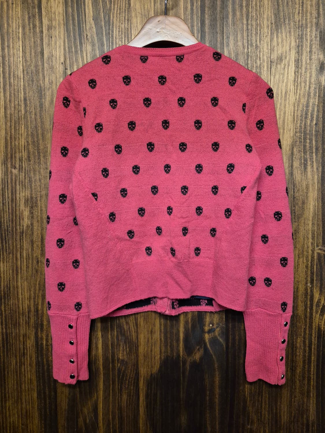 SYSTEM SKULL PATTERN CARDIGAN  상품이미지3