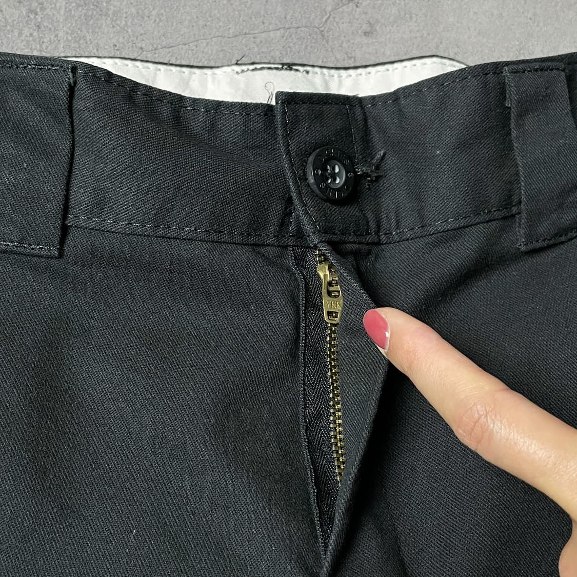 DICKIES 디키즈 빈티지 블랙 카고 워크 팬츠 A01026 상품이미지3