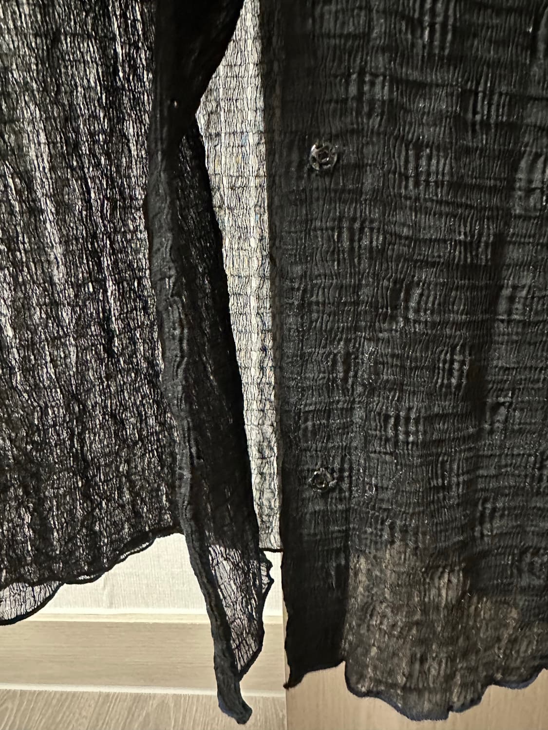 더일마 시스루 셔츠 상품이미지3