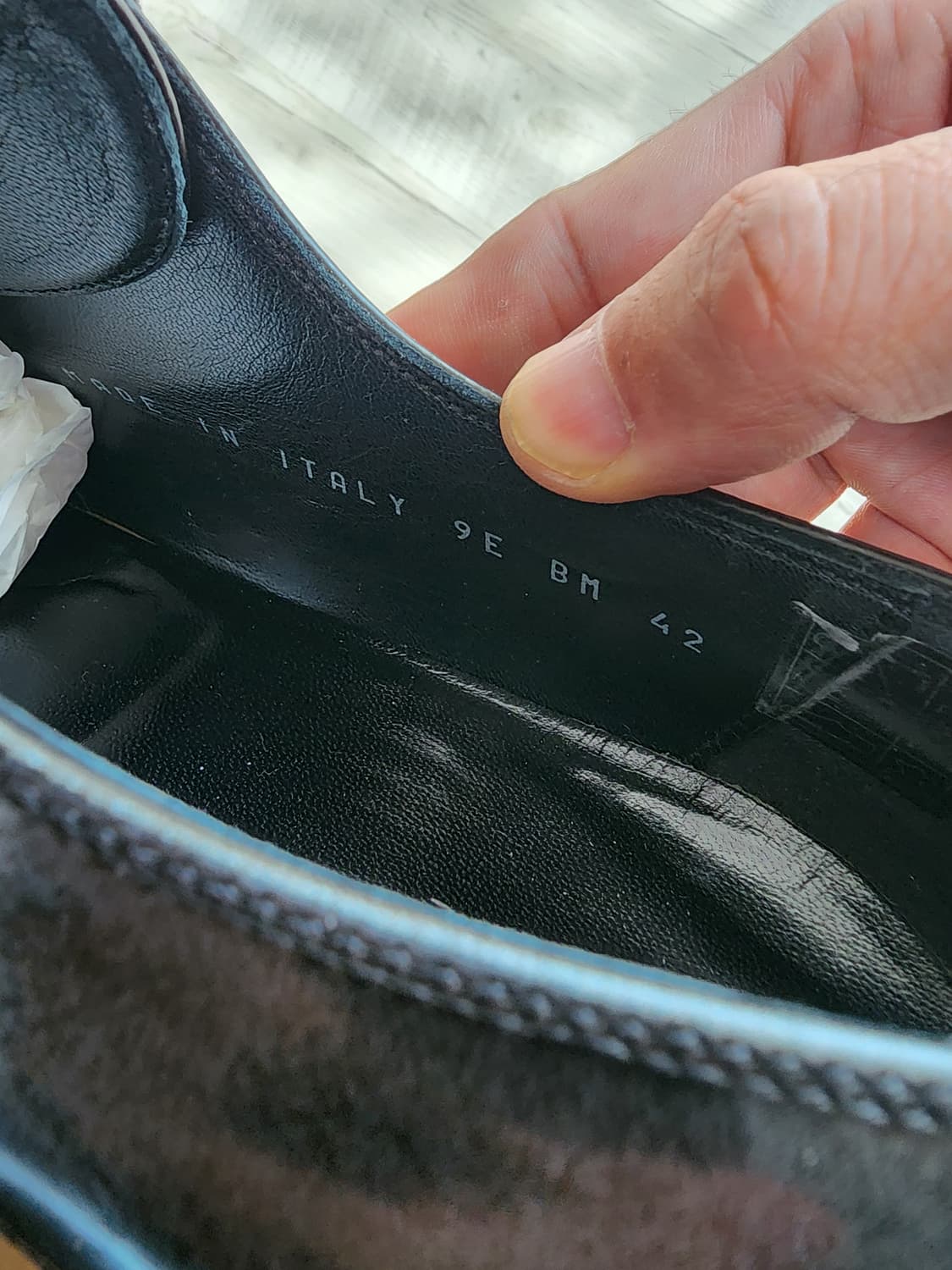 Dior 디올 더비 슈즈 팜. 9E(270~275)사이즈 구두 상품이미지9