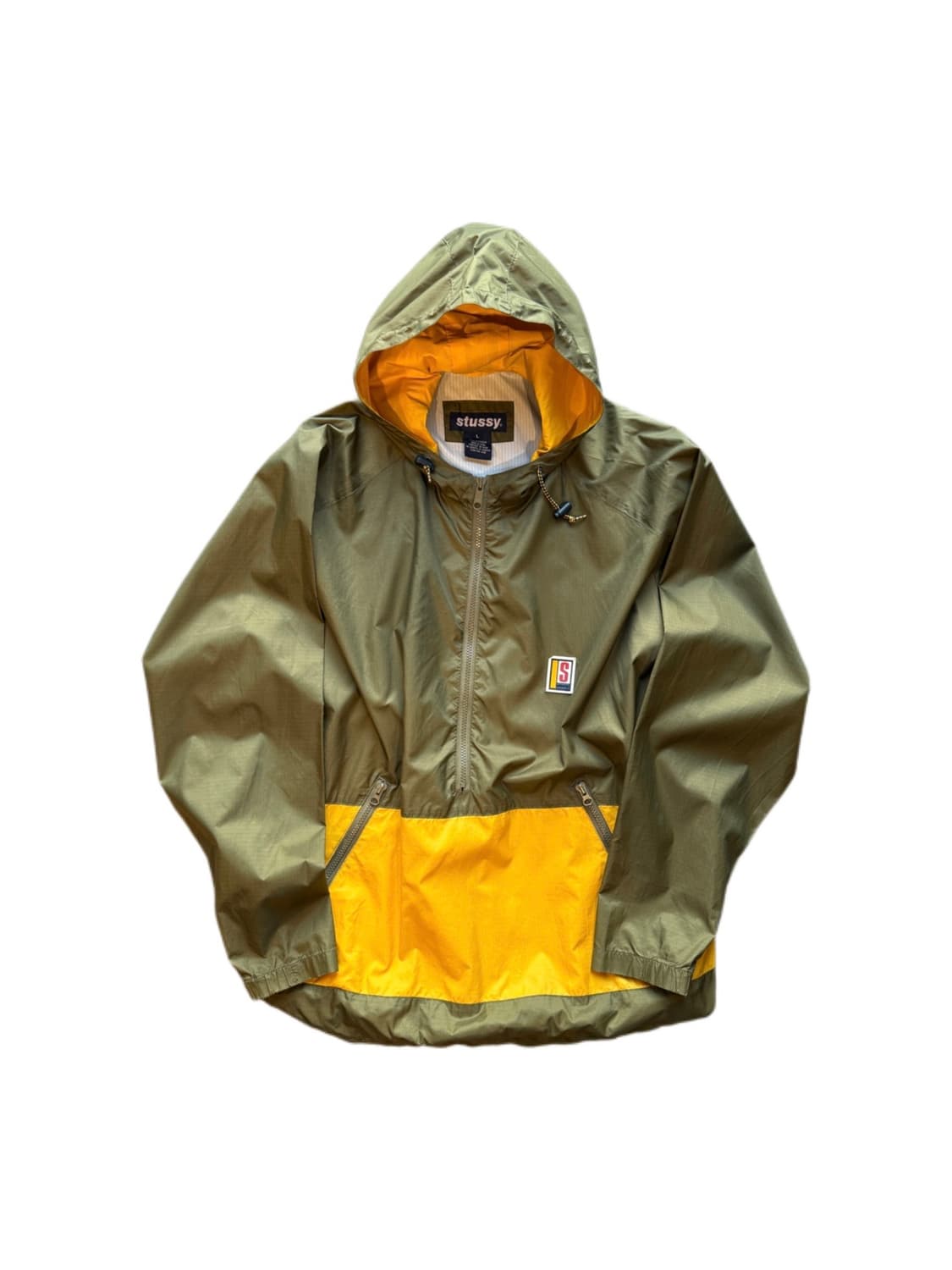 90s 스투시 패커블 아노락 파카 L(2XL) 상품이미지1