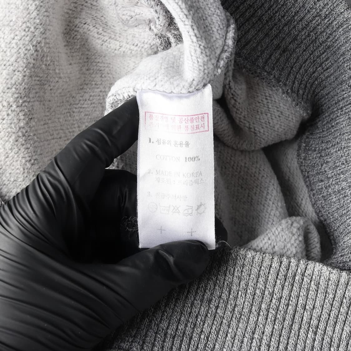 프리즘웍스 헤비웨이트 스웨트 MA-1 자켓 그레이 M 상품이미지6