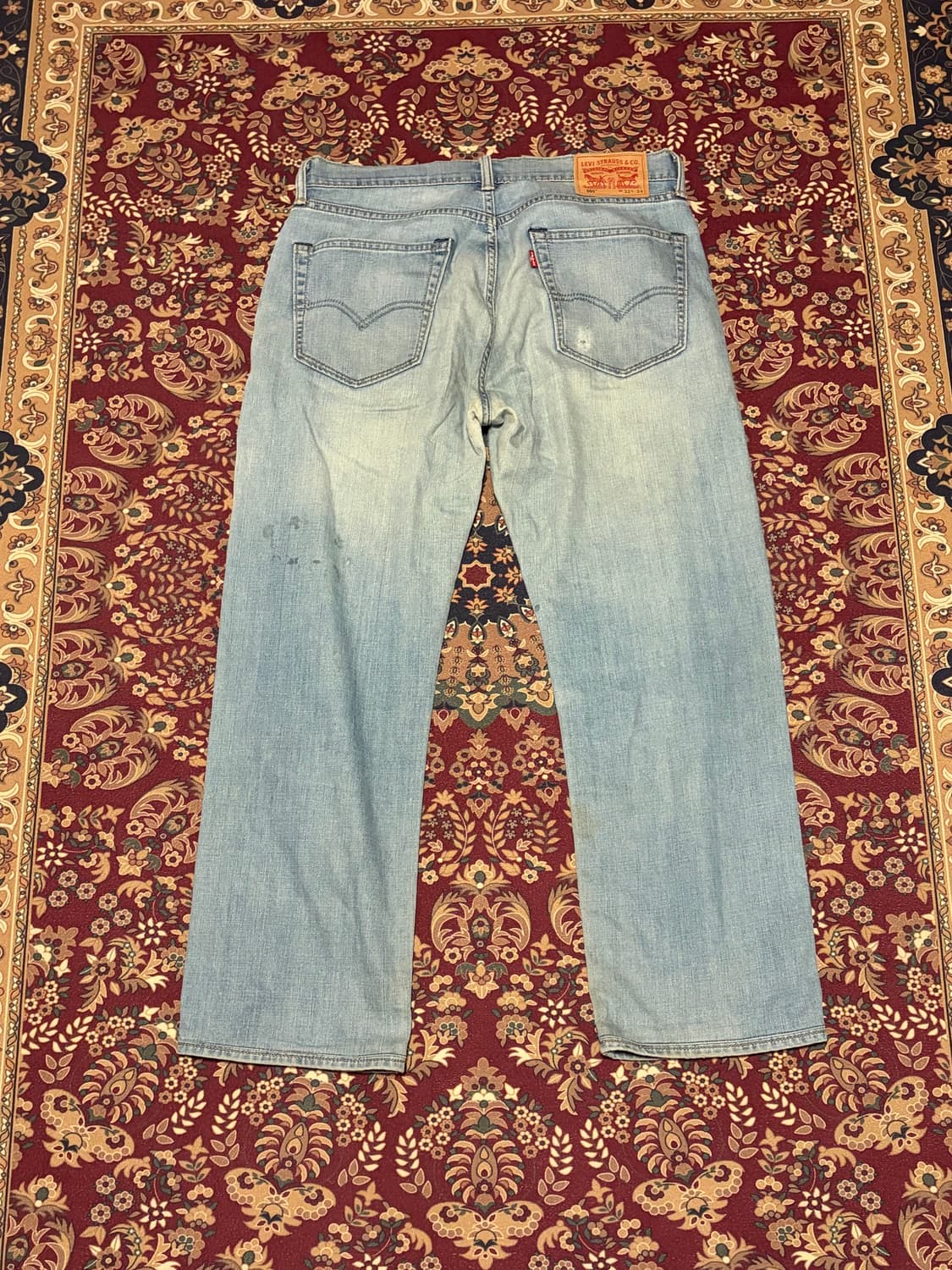 [32] 00‘s 빈티지 리바이스 levis 505 리워크 데님팬츠 상품이미지2