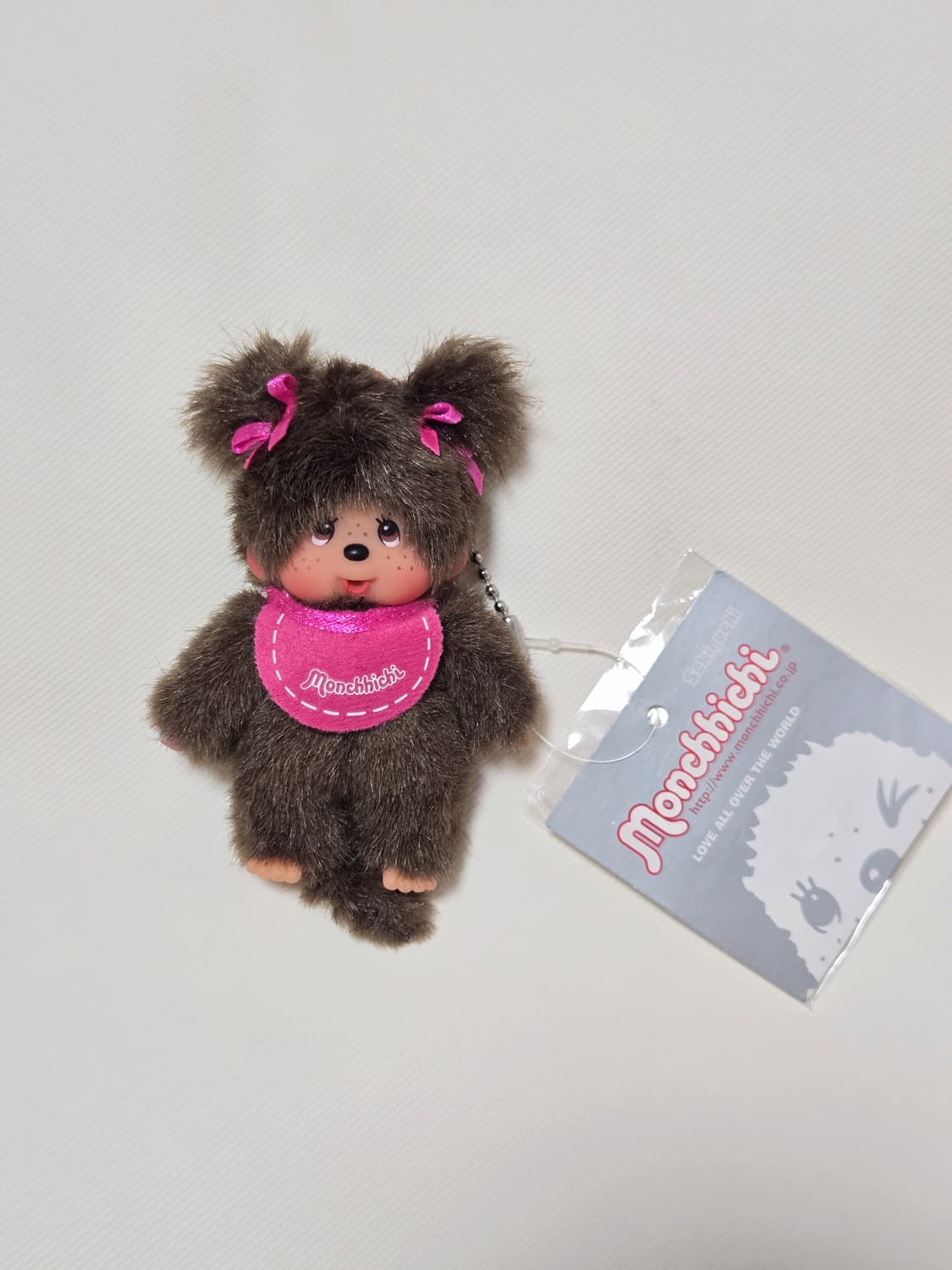 몬치치 양갈래 . 녹색 턱받이 남여 키링 상품이미지4