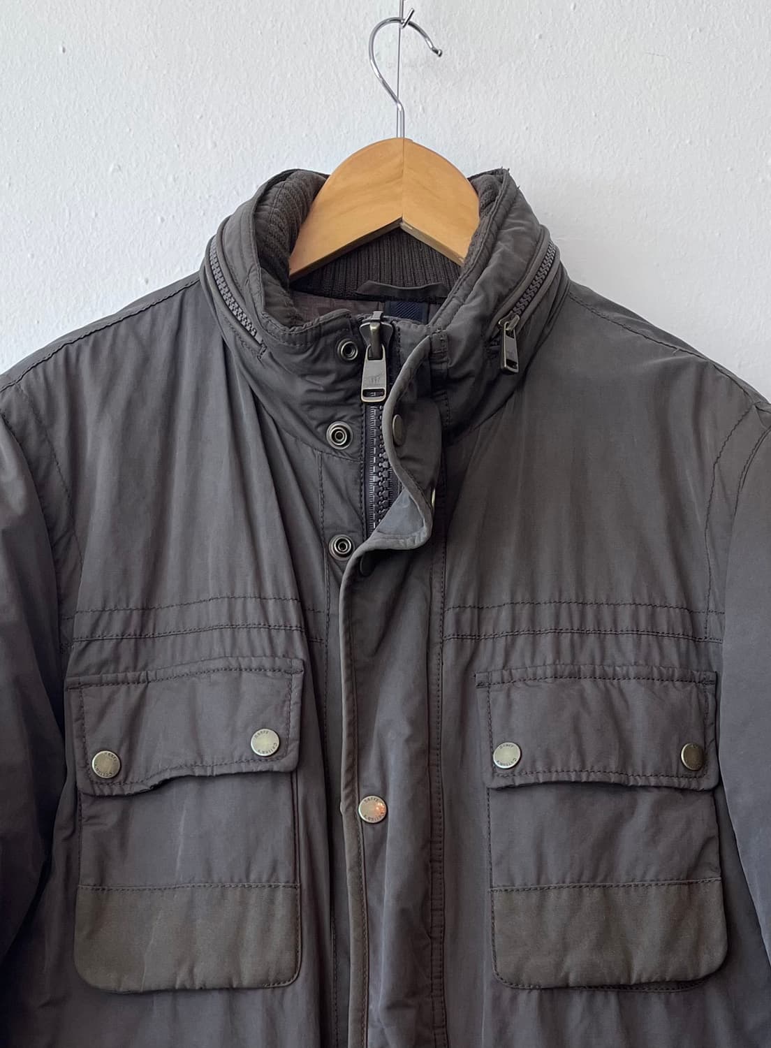 헨리코튼 남성 브라운덕다운필드자켓 100사이즈 상품이미지1