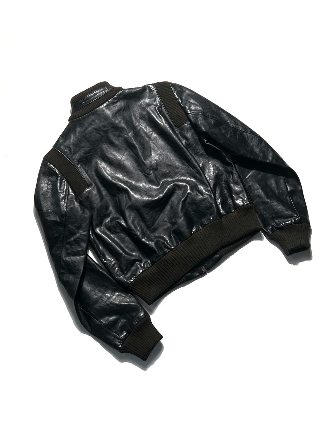 Katharin Hamnett Leather Jacket 상품이미지4