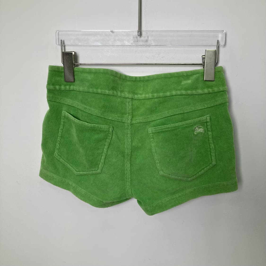 버버리 Y2K 오네갸루 그린 쇼츠 38 상품이미지3