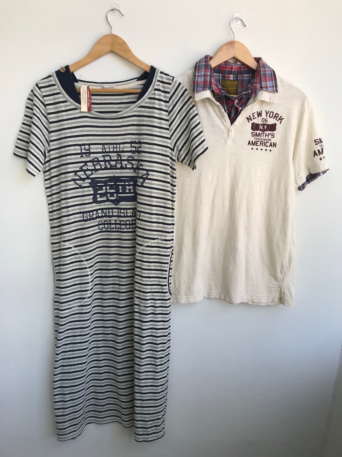 너드깔 레이어드 티셔츠 상품이미지2