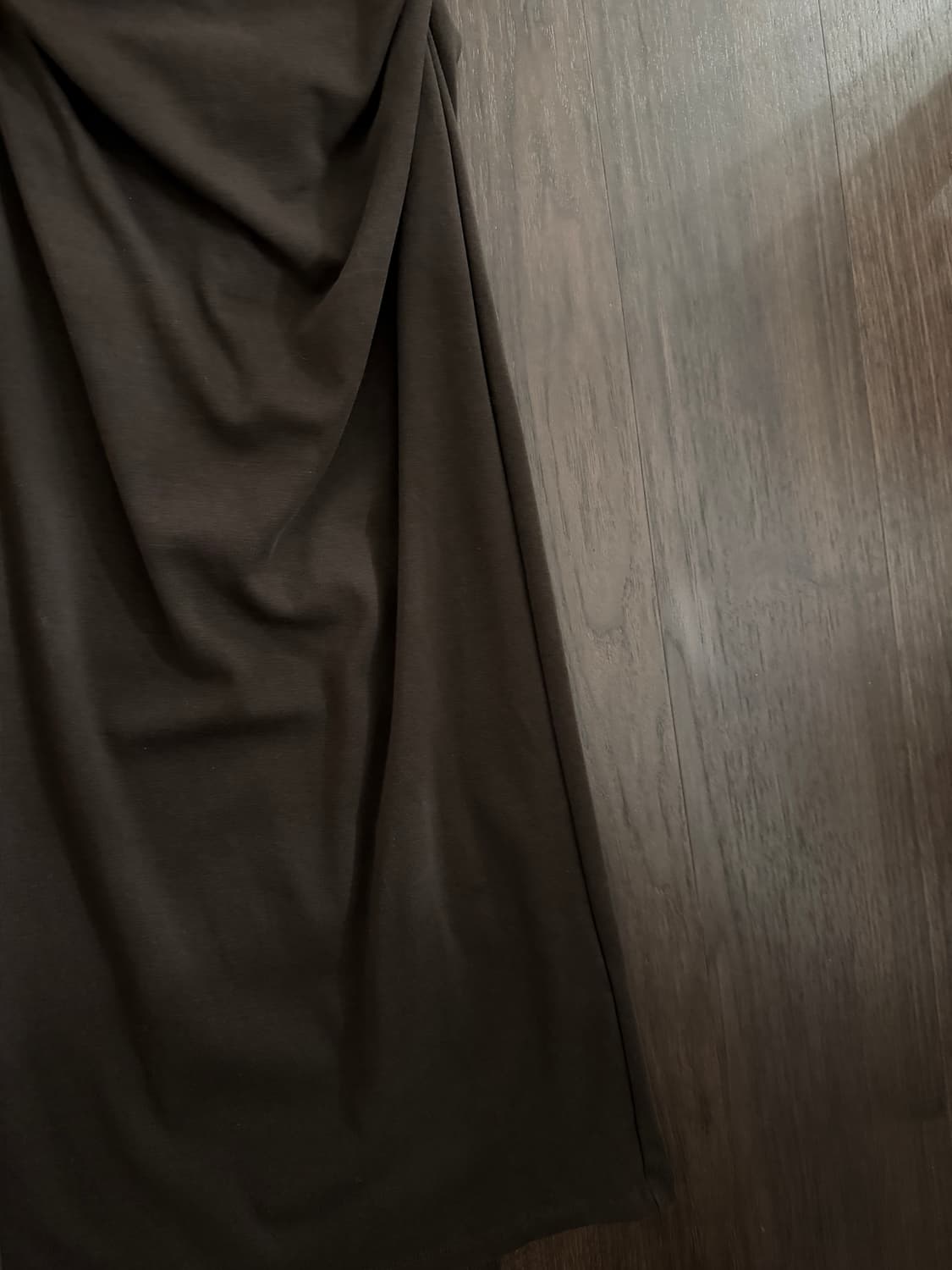 자라 초콜릿브라운 민소매 롱 원피스 상품이미지4