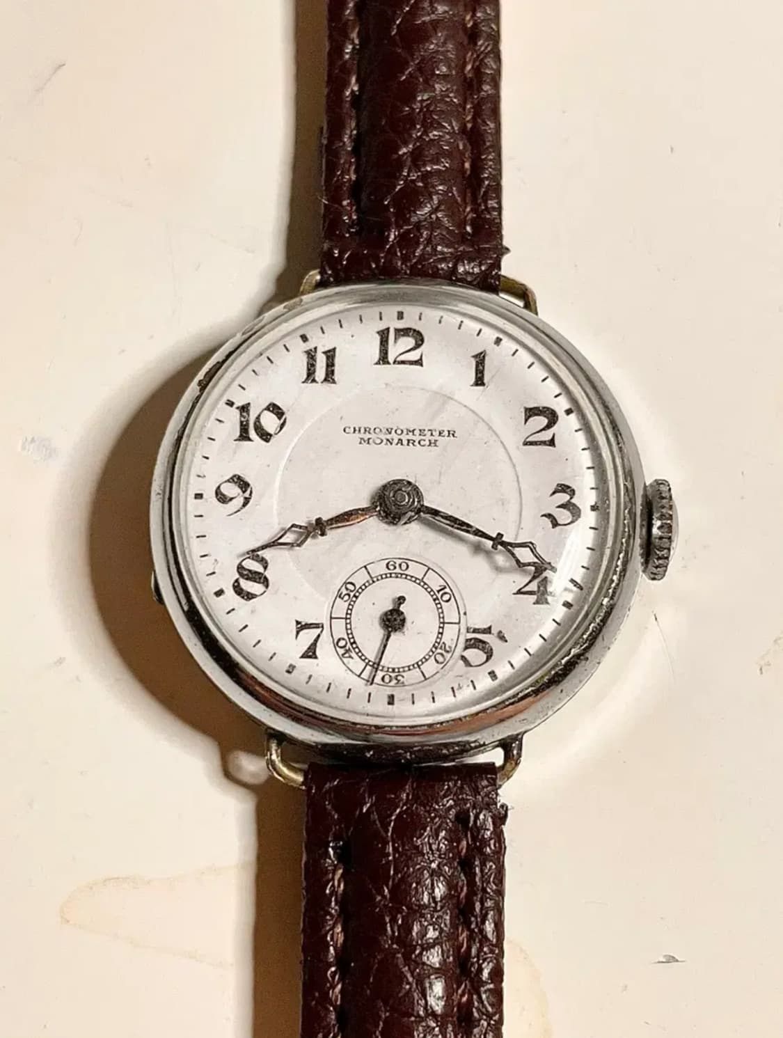 1920년대 빈티지 스위스제 트렌치 워치 수동 시계 엔틱 SWISS 상품이미지3