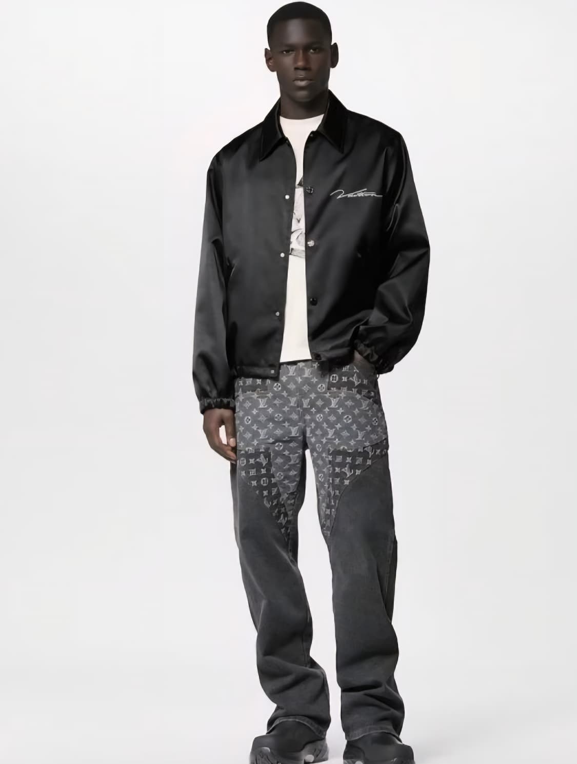루이비통 버질아블로 버드 프린팅 코치 자켓 상품이미지1