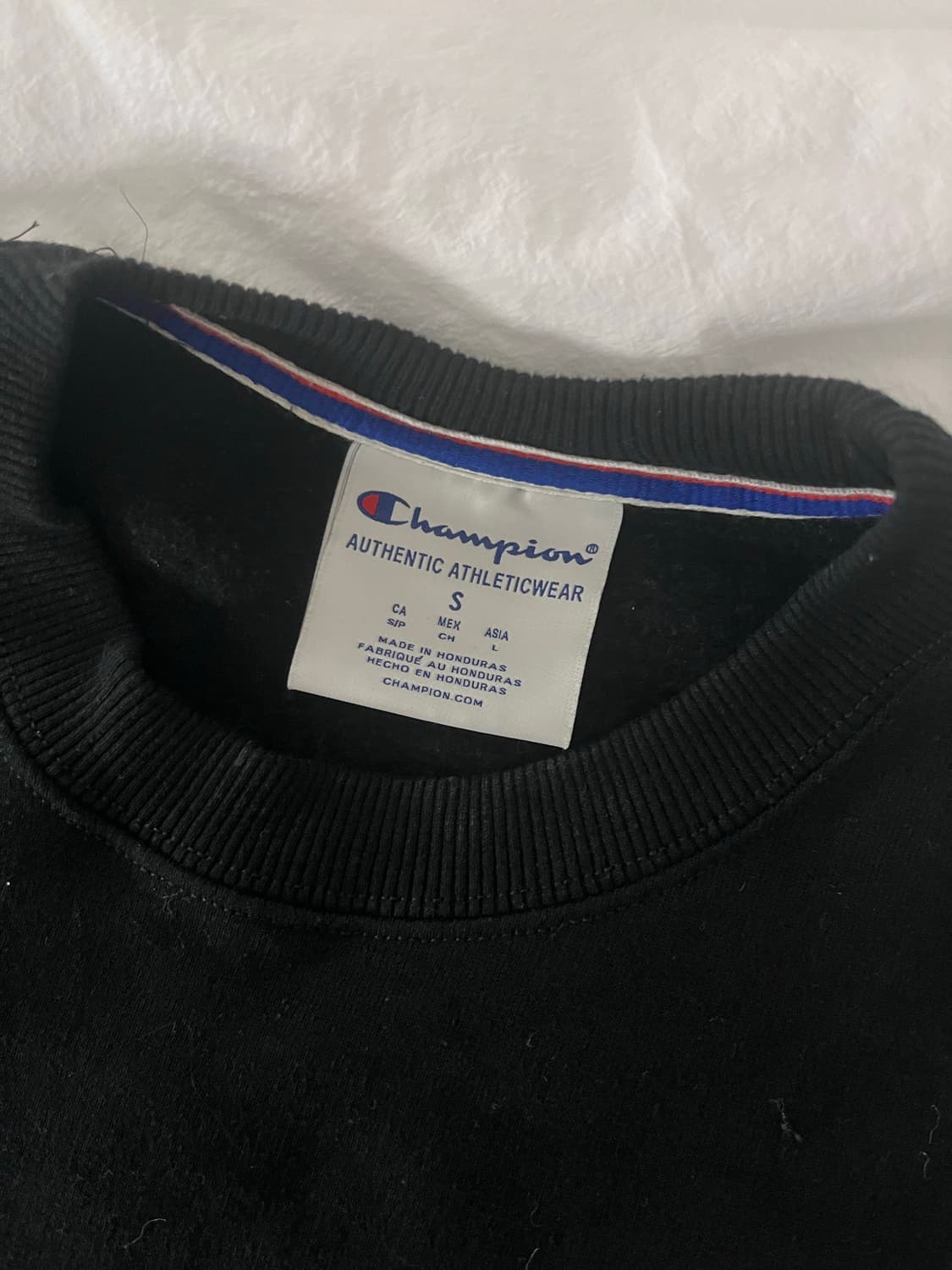 챔피온 블랙맨투맨 상품이미지2